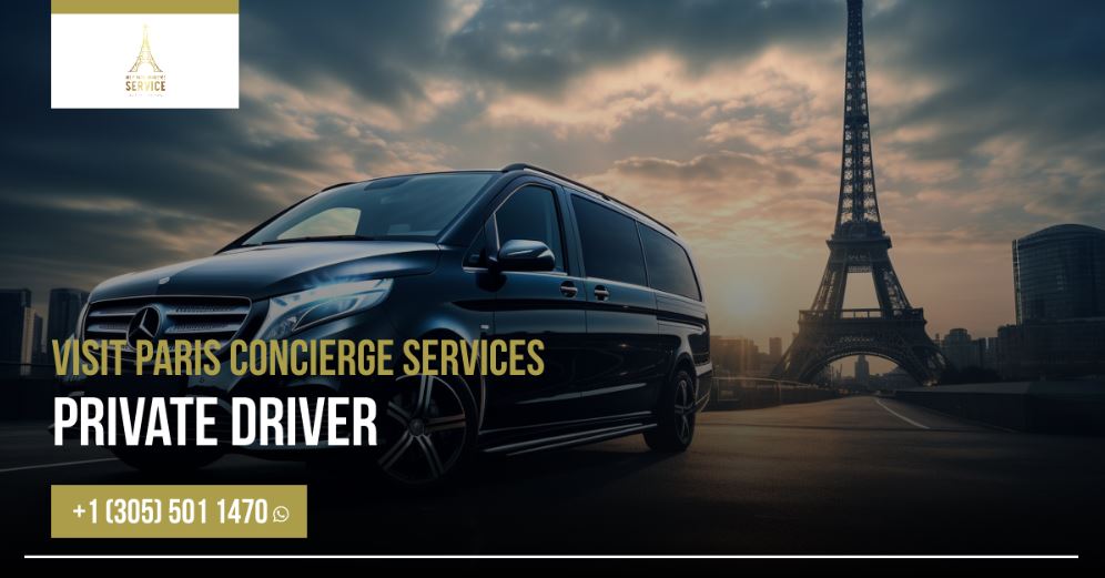 Best concierge private driver service in Paris