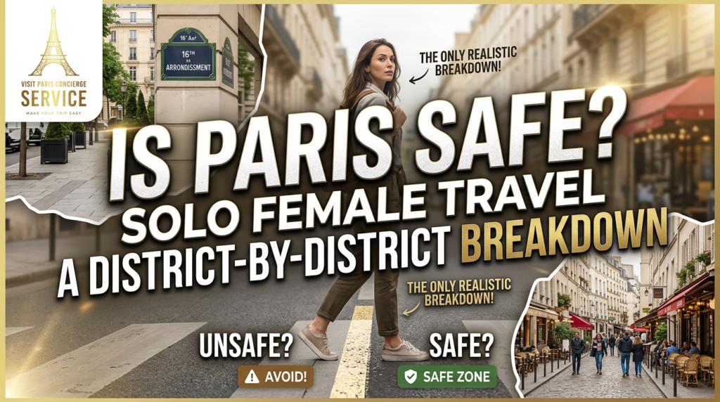 is paris safe for a solo female traveller