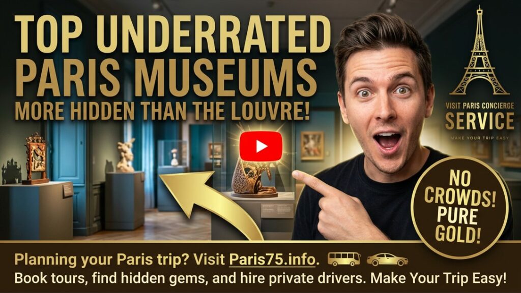 top undderated Paris museums