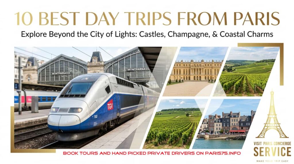 10 best day trips from Paris