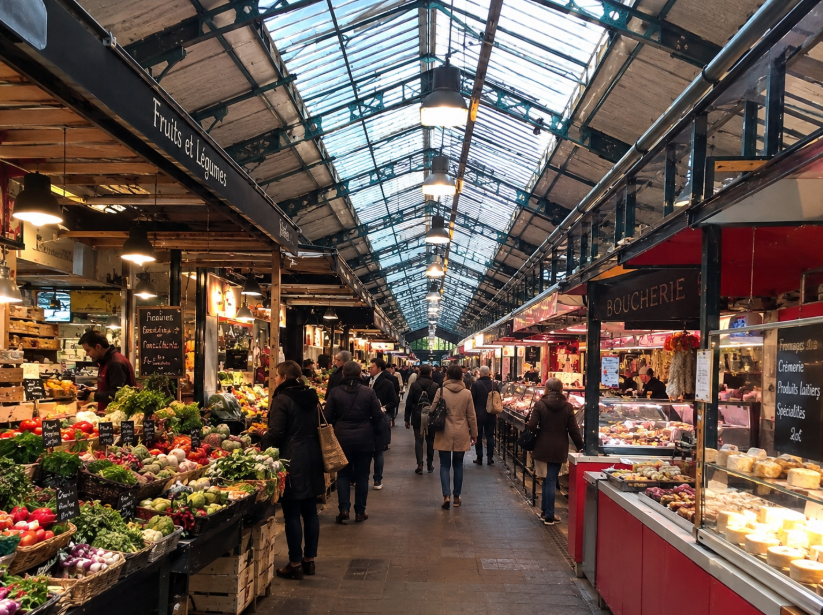 marché des enfants rouge Paris (copyright Paris75.info)